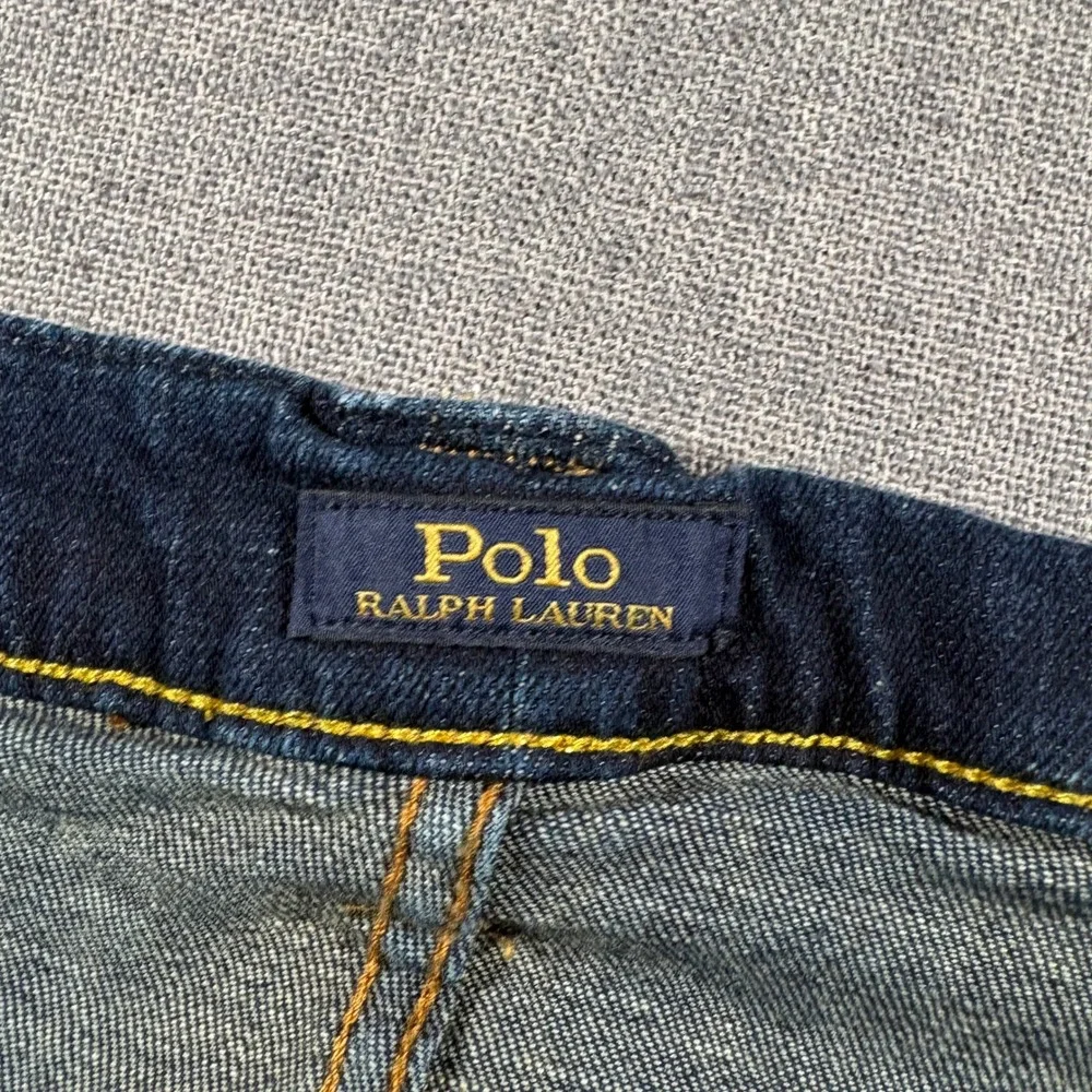 Polo Ralph Lauren Jeans Mens 48x32 Hampton Relaxed Straight Dark Wash Stretch
